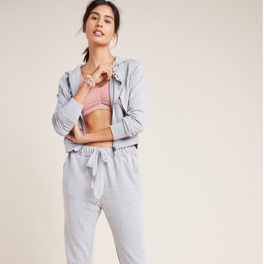 Free People Movement Game Plan Hoodie Gray size XS
